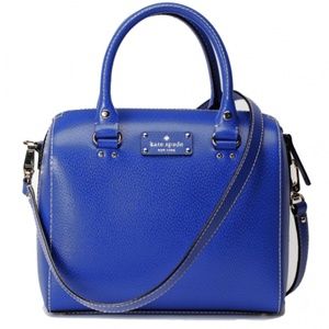 Kate Spade Royal Blue Medium Size Purse, Handbag, Crossbody